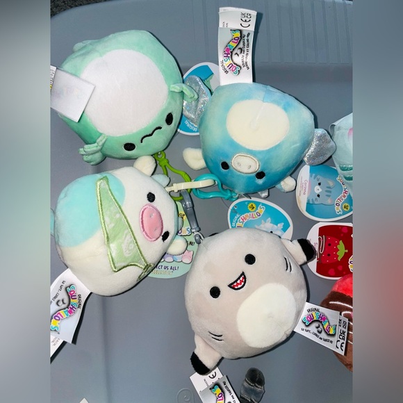 ๐ฉท๐ฉต14๐๐ Bundle of Kellytoy Original Squishmallows 3.5โ clips - Picture 5 of 5